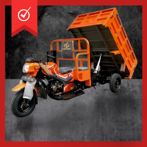 300cc Mechanic Self-dumper Motor Cargo Tricycle For Mineral Stone Delivery
